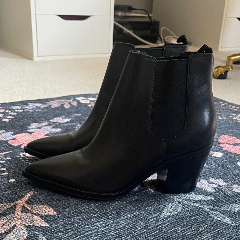 Nine West Black Ankle Booties